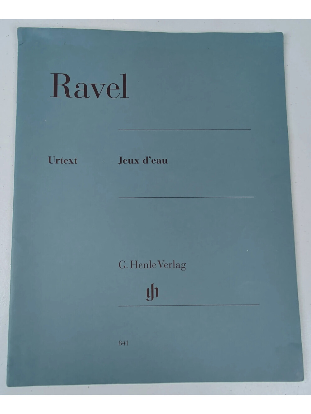 Jeux d'eau (Solo Piano) (Multilingual Edition) by Maurice Ravel 2008